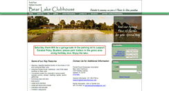 Desktop Screenshot of bearlakeclubhouse.com